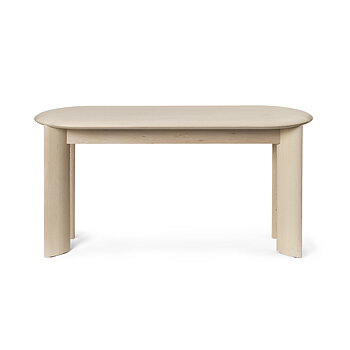 Bevel Bänk  vitoljad bok Ferm Living
