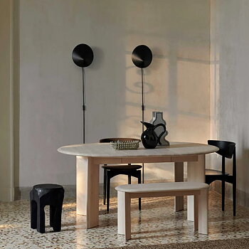 Bevel Table Extend. x1 vitoljad bok Ferm Living