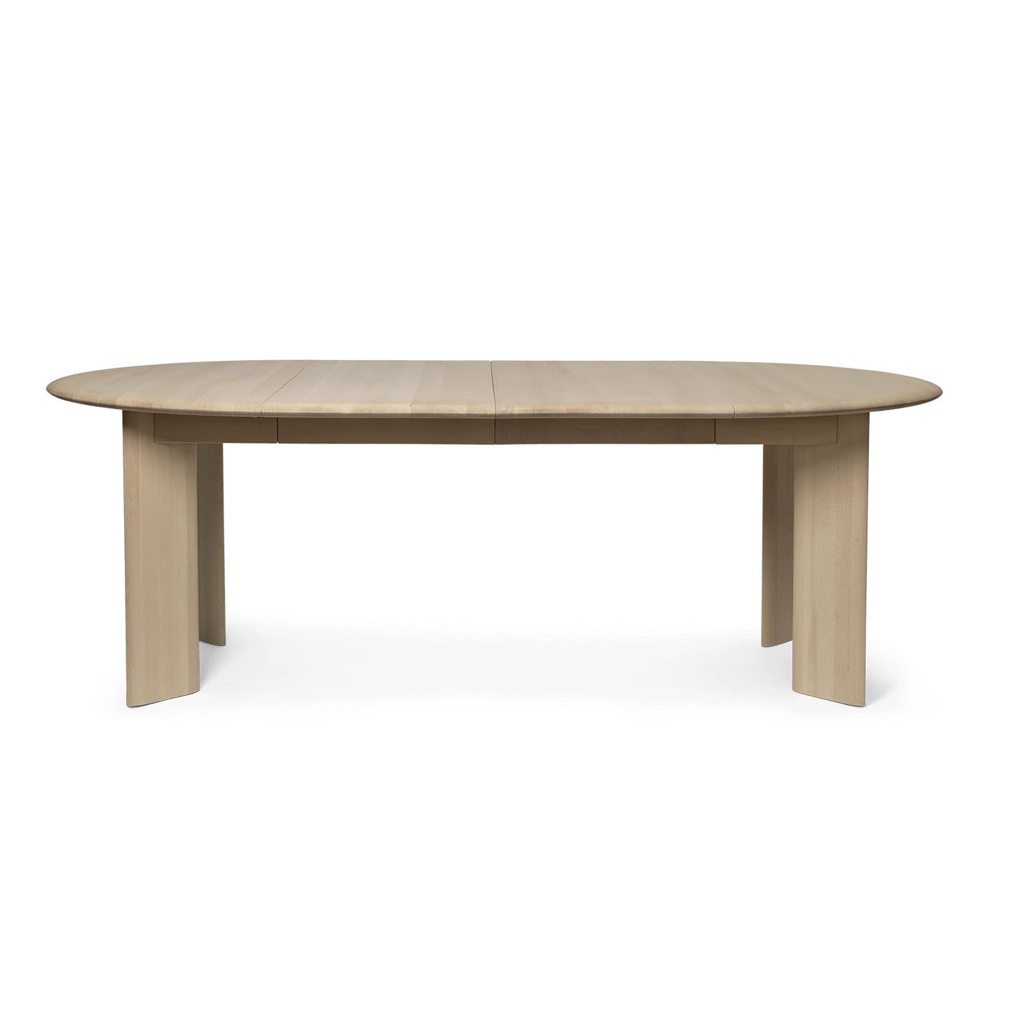 Bevel bord ilägg x 2 vitoljad bok Ferm Living