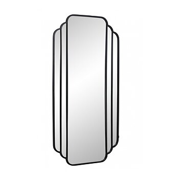 Spegel SKYLARK 204 cm svart ram Nordal