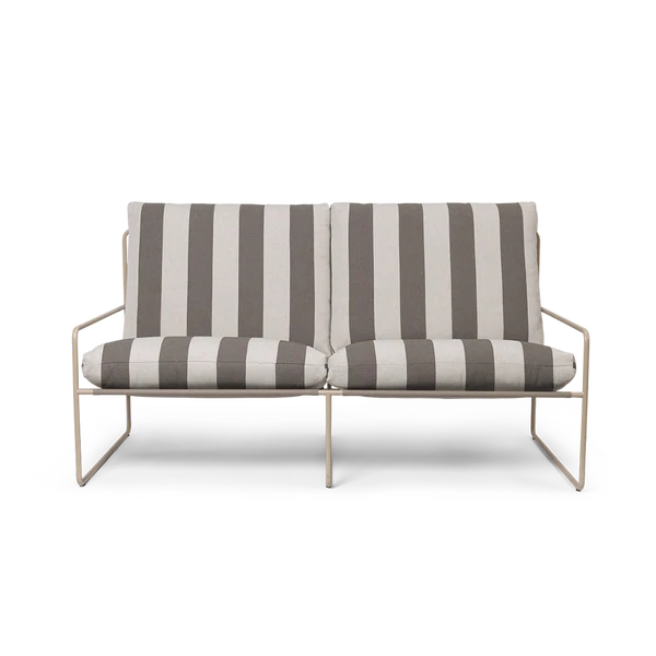 Soffa Desert 2-sits Cashmere/Chocolate ferm LIVING - 2