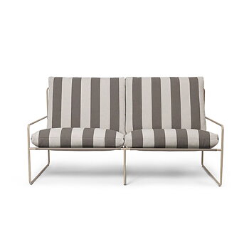 Soffa Desert 2-sits Cashmere/Chocolate ferm LIVING