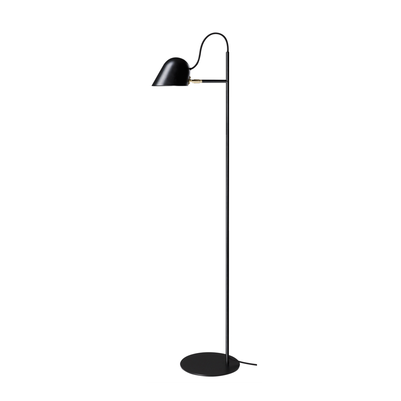 Golvlampa STRECK Svart/Mässing Örsjö belysning