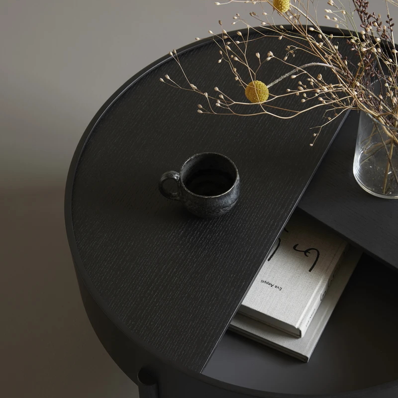 Arc Coffee table 66 cm svart Woud - 3