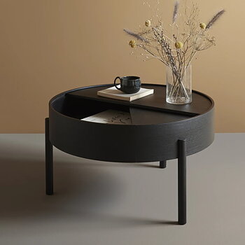 Arc Coffee table 66 cm svart Woud
