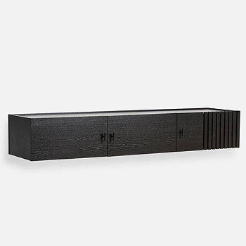 Array Sideboard vägghängd svart Woud