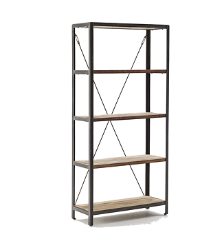 Hylla Shelly teak Sika-design