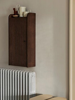 Väggskåp Sill Wall Cabinet mörk ek ferm LIVING