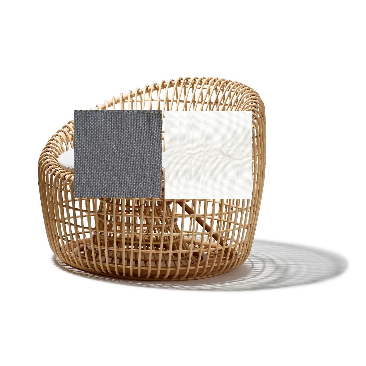 Dyna till NEST LOUNGE CHAIR, Cane-line