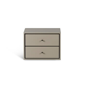 Sängbord VOLT vägghängt beige Mavis