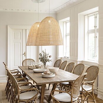 Stor Lampskärm rotting 70 cm Sika-design