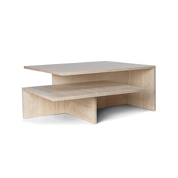 Distinct Grande Duo Soffbord Travertin Ferm Living