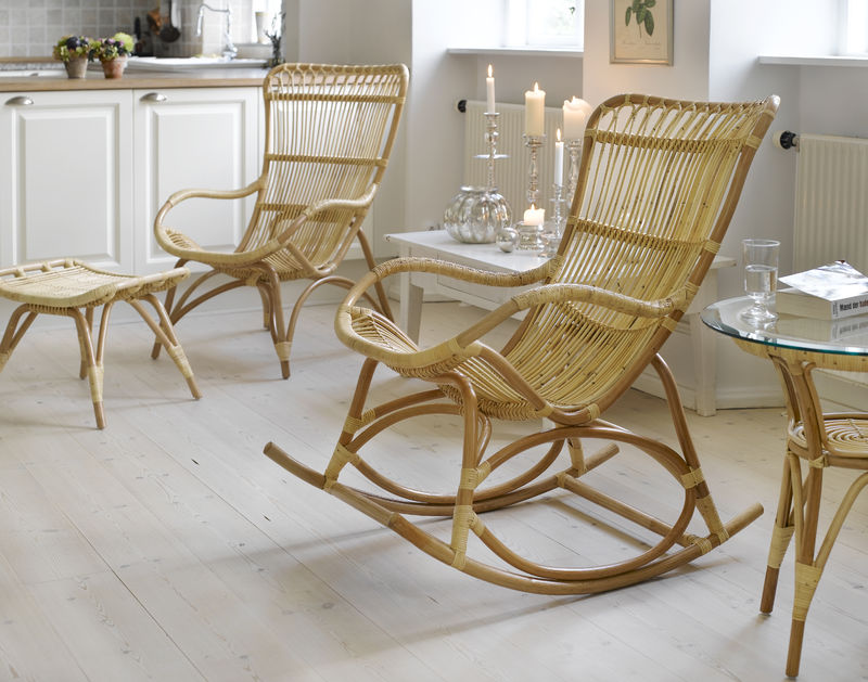 Monet gungstol natur Sika-Design - 2