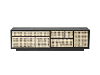 Design House Air Sideboard Låg svart