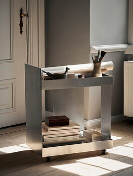 Barvagn Lager Trolley Aluminium Ferm Living
