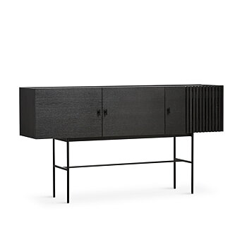 Array Hög Sideboard 180 cm svart Woud