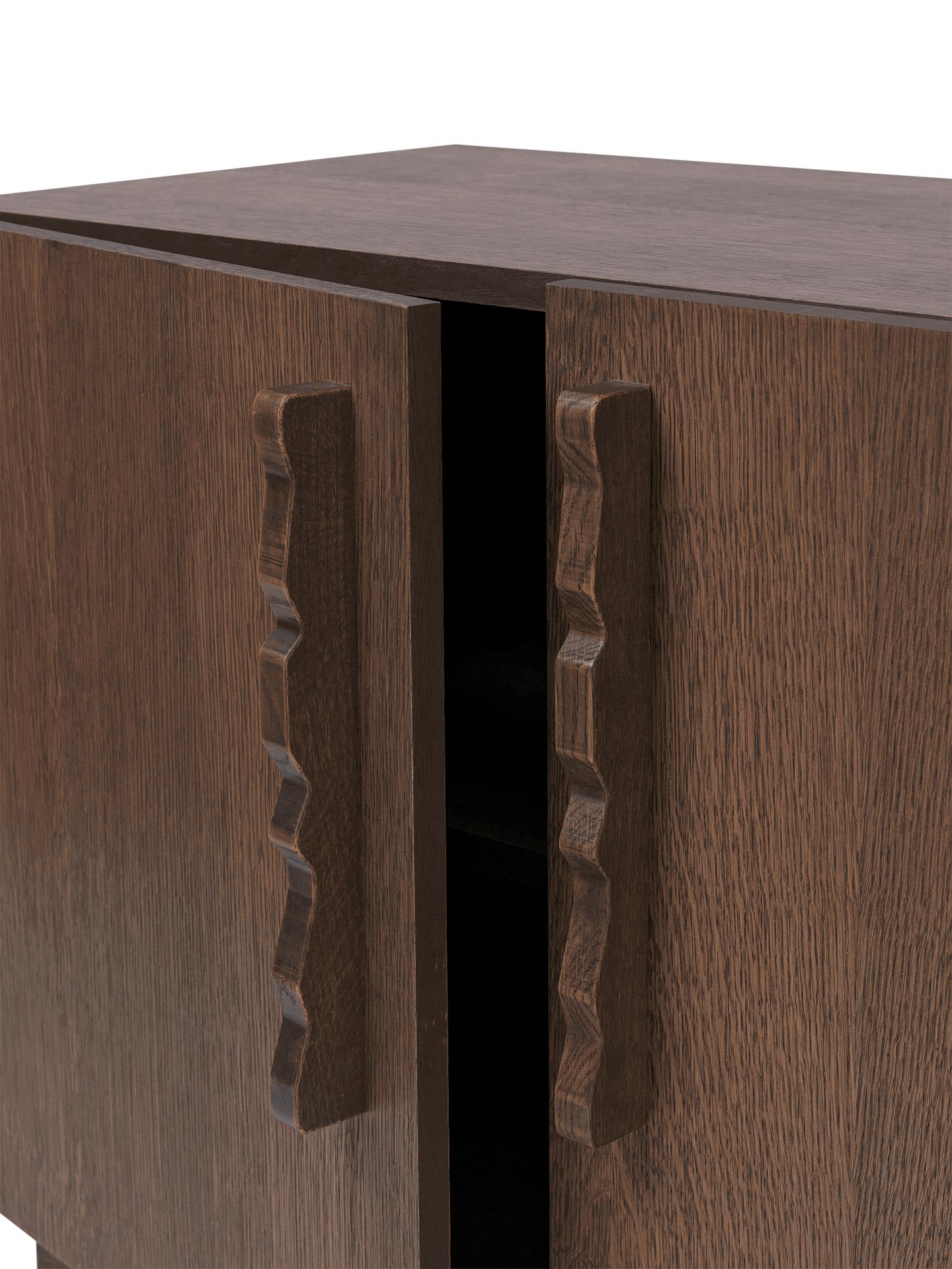 Unda Sideboard Dark Stained Oak Ferm Living - 4