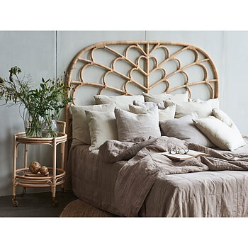 Sänggavel rotting Celia 180 cm Nature, Sika-Design