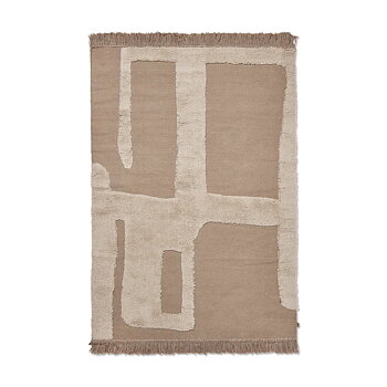 Ullmatta Alley Wool Rug Large  Natural Ferm Livning