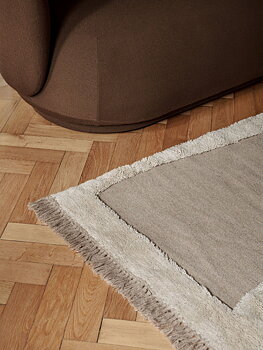 Ullmatta Alley Wool Rug  Small Natural Ferm Living