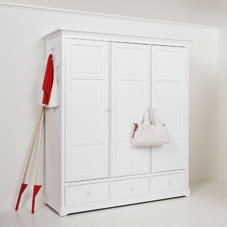 Barngarderob tre dörrar H195, Oliver Furniture - 5