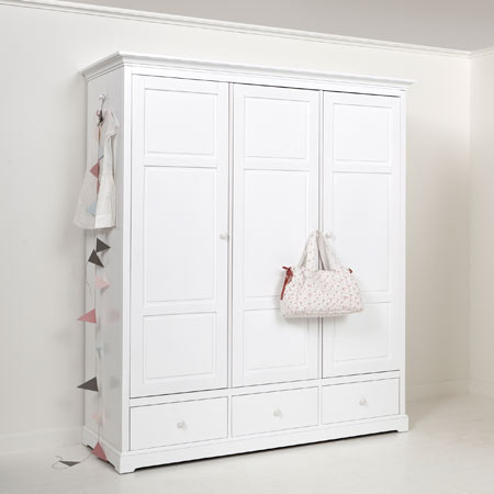 Barngarderob tre dörrar H195, Oliver Furniture - 6