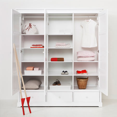 Barngarderob tre dörrar H195, Oliver Furniture - 4