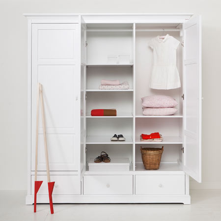Barngarderob tre dörrar H195, Oliver Furniture - 3