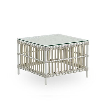 Caroline Exterior Sidobord Dove White Sika-Design