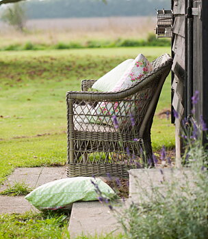 Rottingsoffa Charlot 3-sits Antique Sika-design