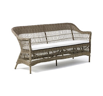 Rottingsoffa Charlot 3-sits Antique Sika-design