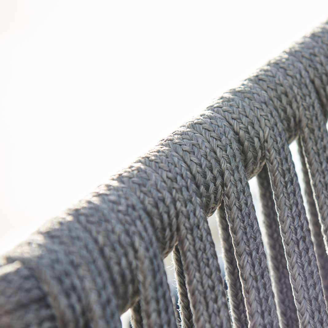 Moments 3-pers soffa Rope grå, Cane-line - 8