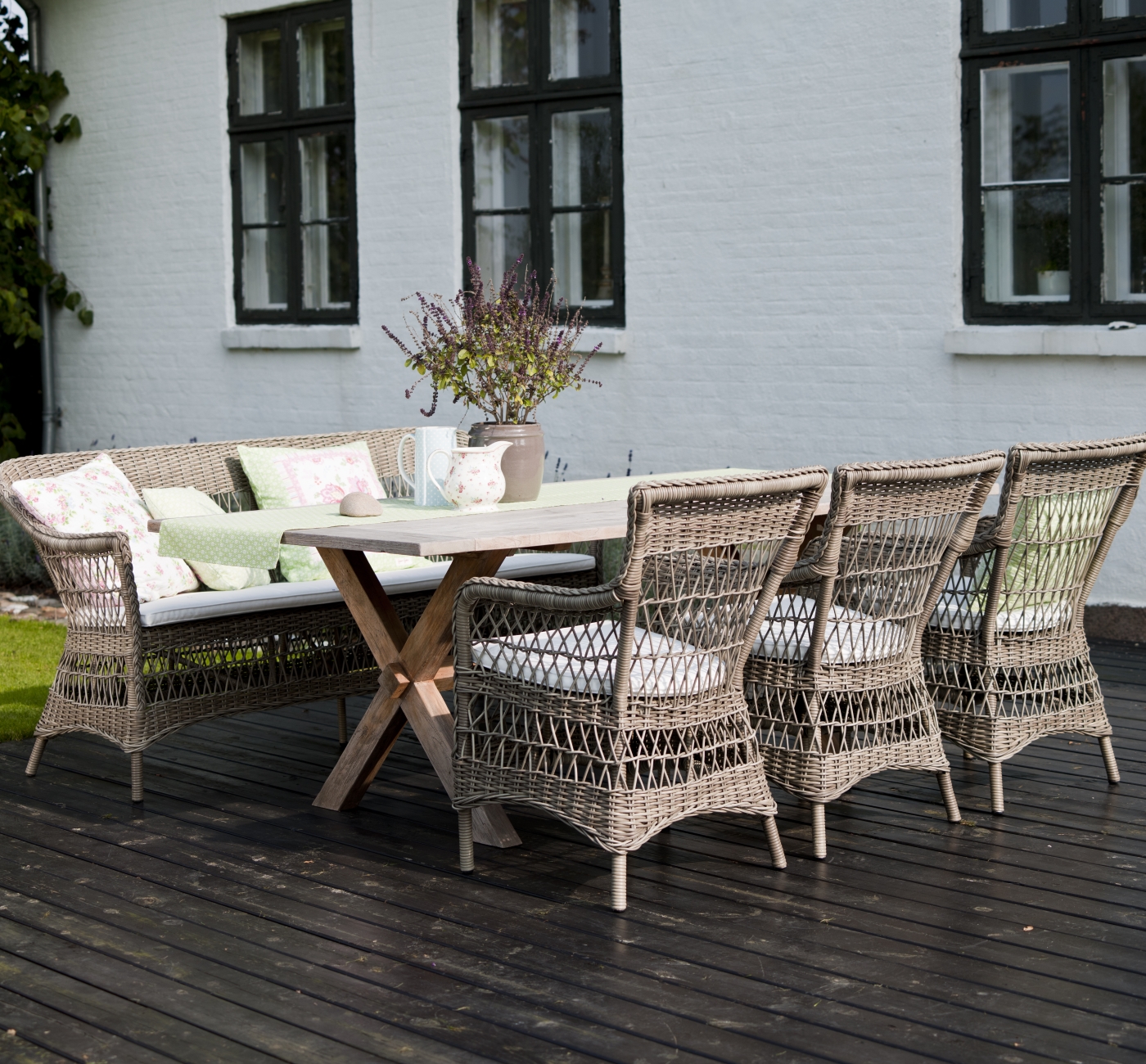Marie matstol armstöd Antique, Sika-design - 4