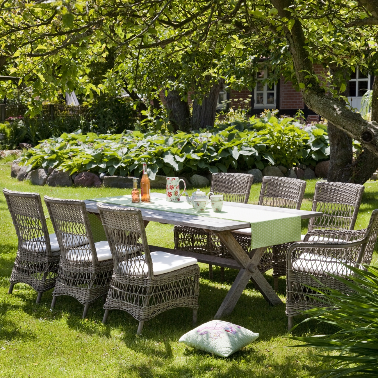 Marie matstol armstöd Antique, Sika-design - 2