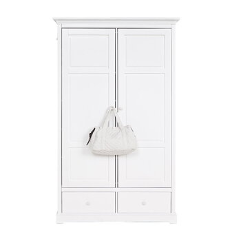Barngarderob två dörrar H195 cm, Oliver Furniture