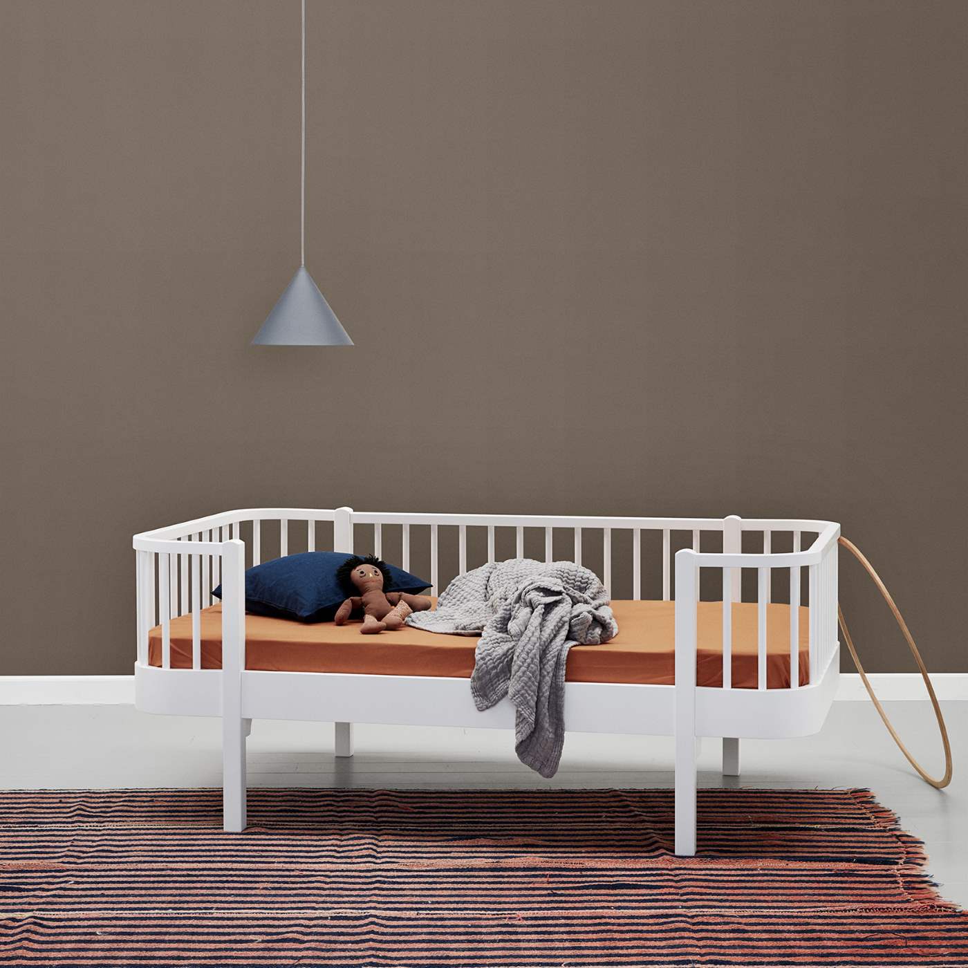 Junior dagbädd Wood Collection vit Oliver Furniture - 5