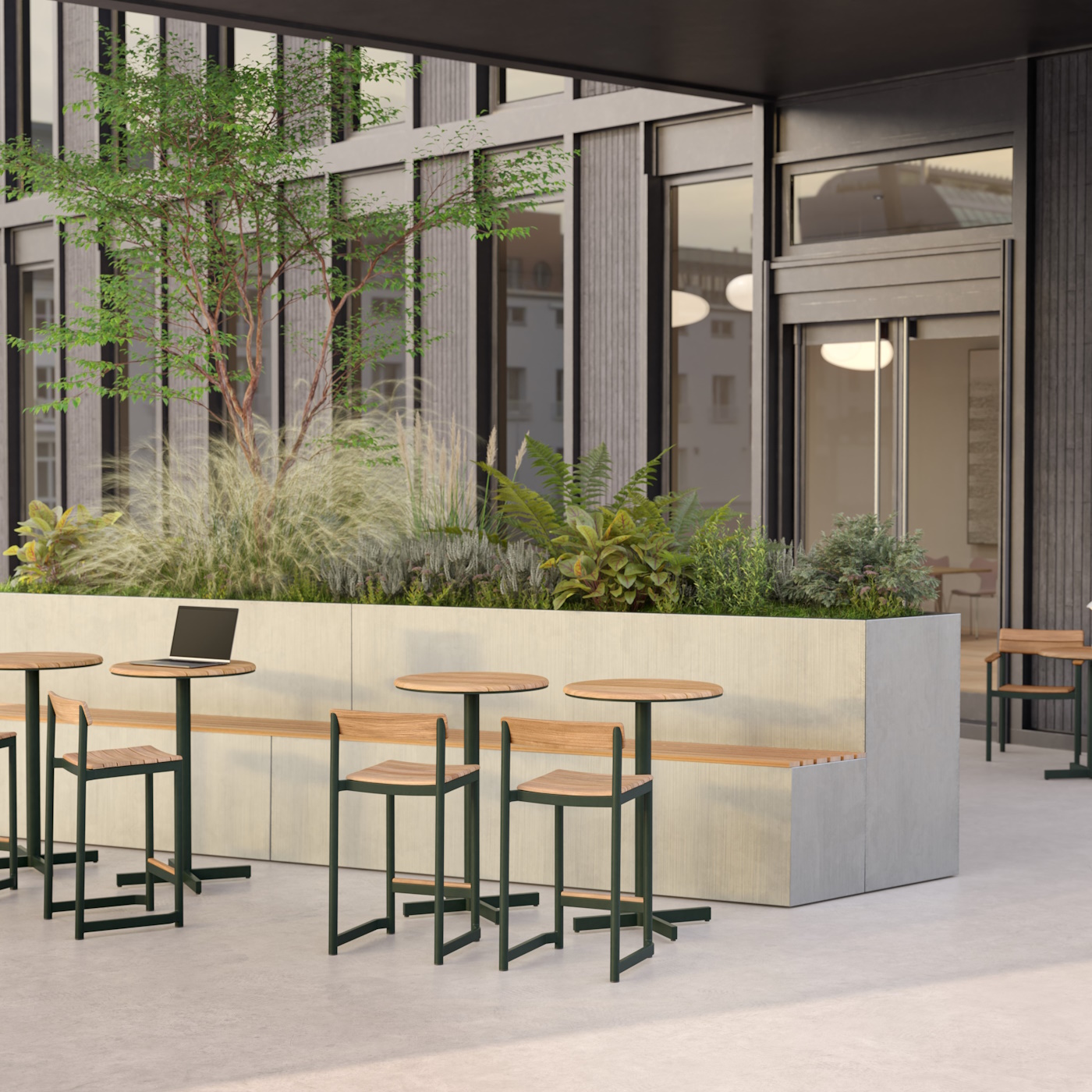 Pelagus Barbord Hunter green Fritz Hansen - 2