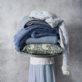 William Morris Sunflower Denim bomullsfilt