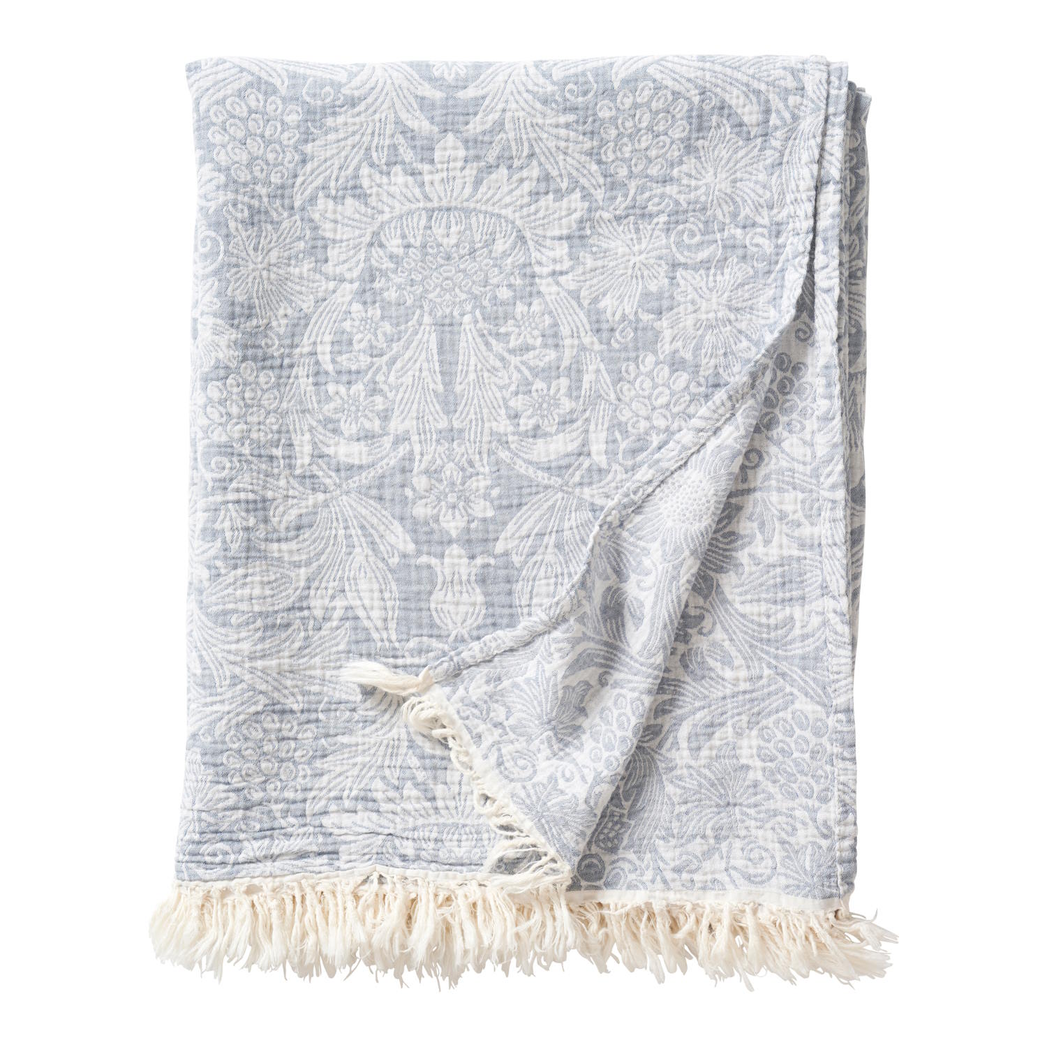 William Morris Sunflower Denim bomullsfilt