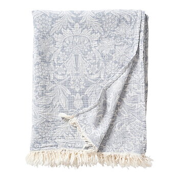 William Morris Sunflower Denim bomullsfilt
