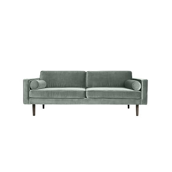 Soffa Chinois Green sammet WIND Broste Copenhagen