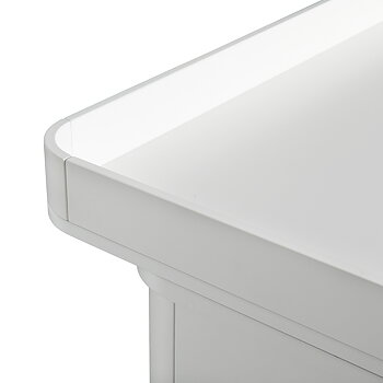 Skötbord Wood stor skötbädd vit Oliver Furniture 