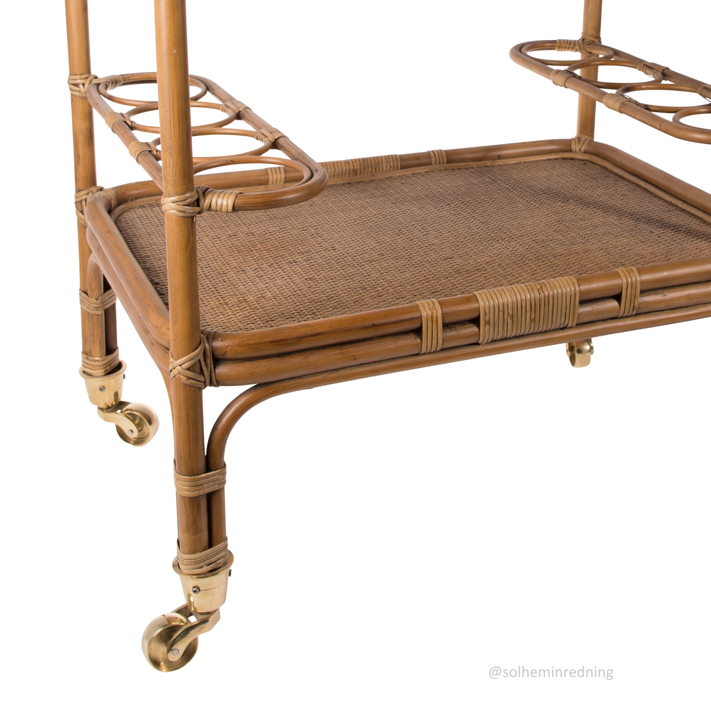 Drinkvagn CARLO trolley antikbrun Sika-design - 6