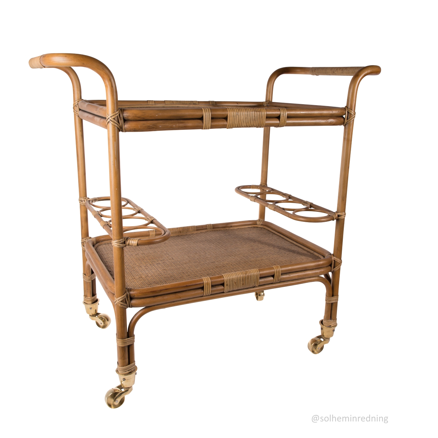 Drinkvagn CARLO trolley antikbrun Sika-design - 5