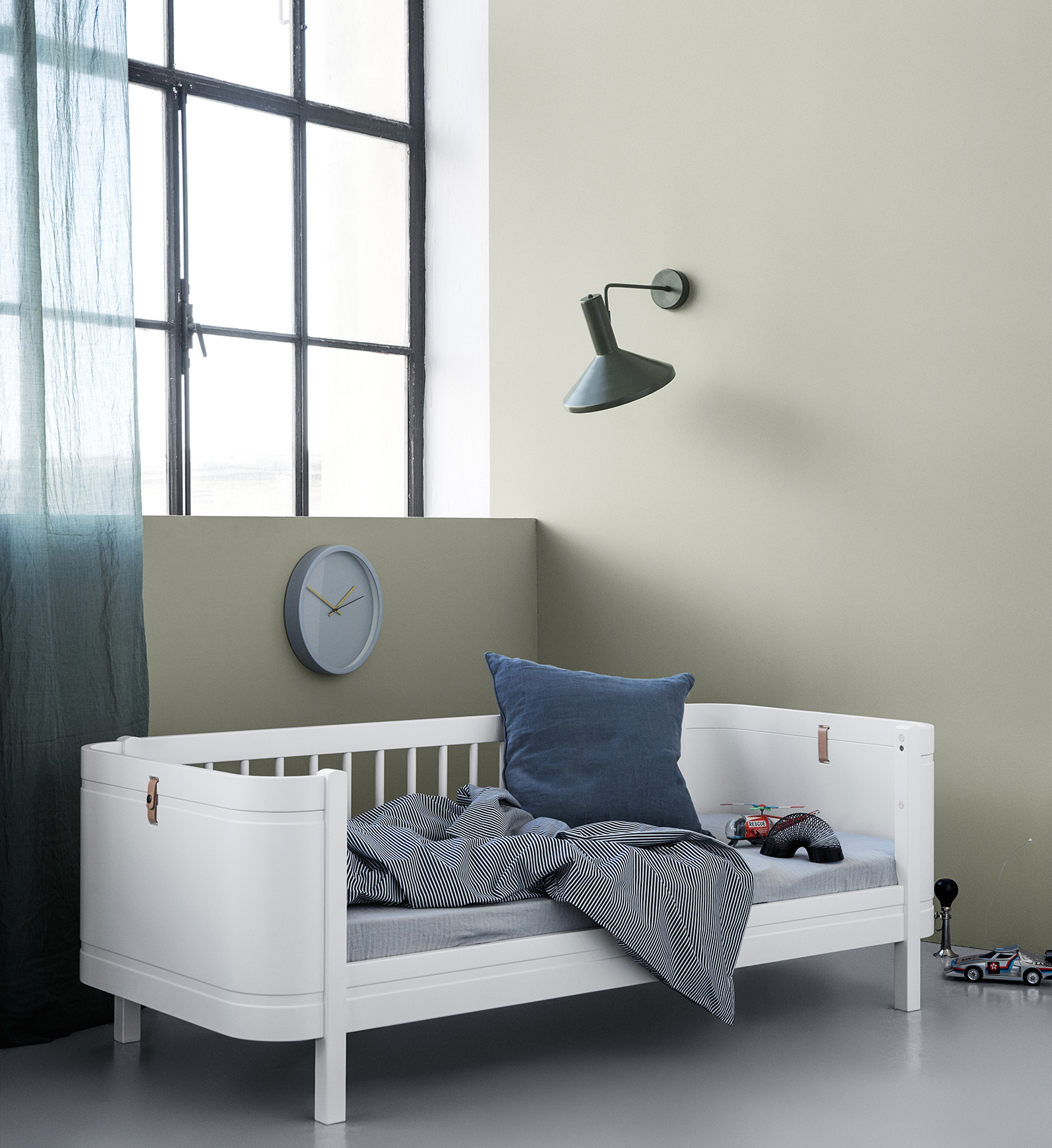 Spjälsäng Wood Mini+ ink Juniorkit vit Oliver Furniture - 14