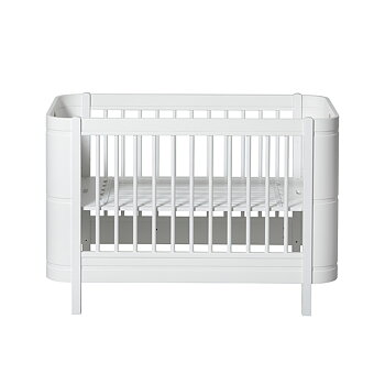 Spjälsäng Wood Mini+ ink Juniorkit vit Oliver Furniture