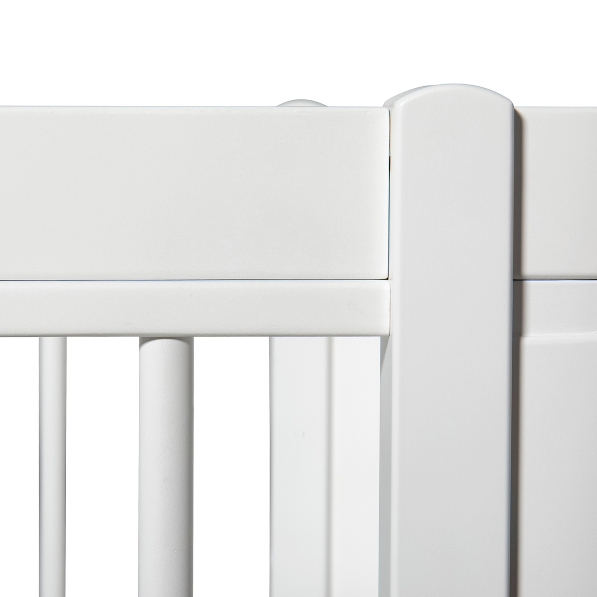 Spjälsäng Wood Mini+ ink Juniorkit vit Oliver Furniture - 4