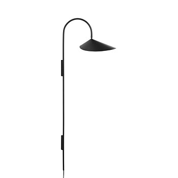 Arum Tall Wall Lamp / hög vägglampa - svart