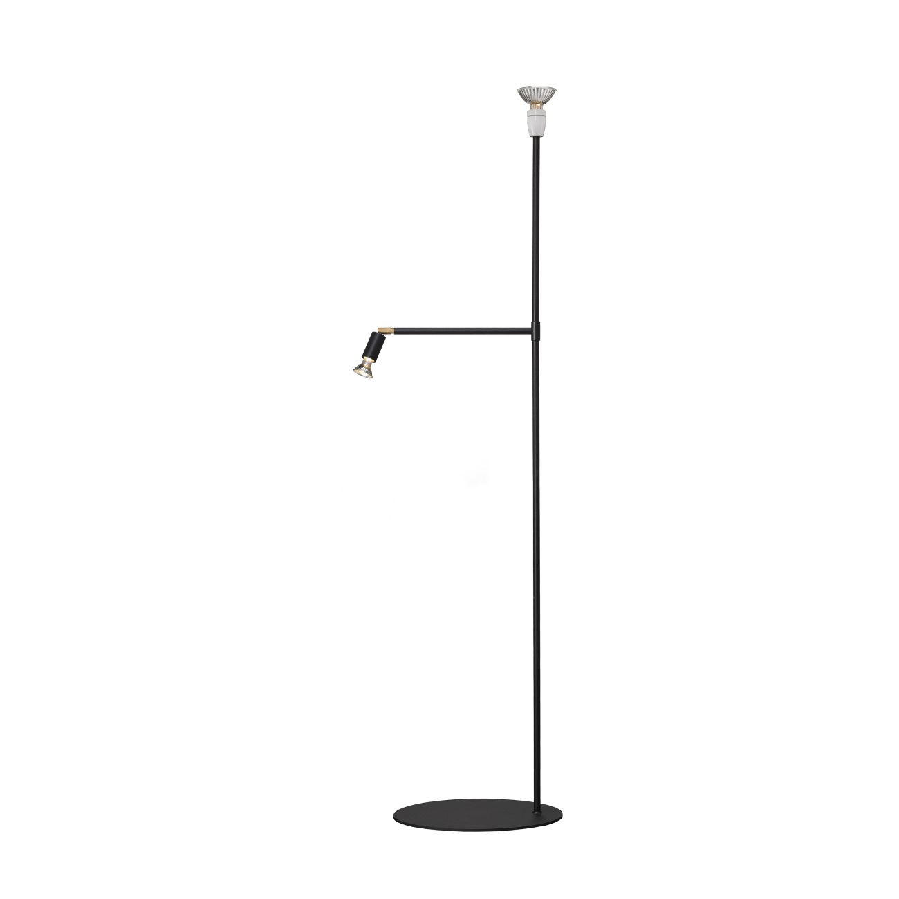 Golvlampa GALAX svart struktur Örsjö Belysning