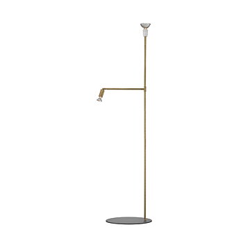 Golvlampa GALAX rå mässing Örsjö belysning